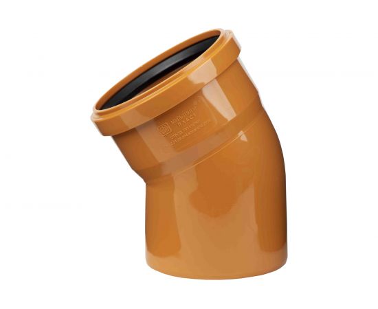 Отвод ООО МультиМирПласт 110x30 SN2 рыжий ОТВ НК 110/30 SN2 