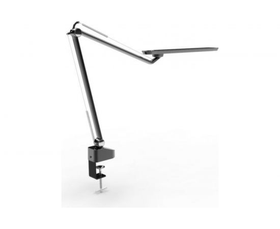 Настольный светильник Camelion KD-843 C02 черный LED 13Вт, 230В, 900Лм, сенсорный, регулировка яркости и цветовой температуры, струбцина 13522 