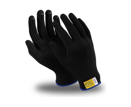 Перчатки Manipula Specialist МИКРОН БЛЭК ПВХ MG-112 р.8 Пер 120/1/8 