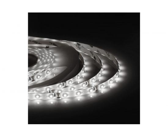 Светодиодная лента Apeyron 12В, 4,8Вт/м, smd3528, 60д/м, IP65, 280Лм/м, ширина подложки 8мм, 5м/147 