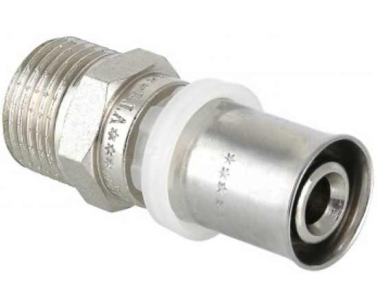 Соединитель, пресс с переходом на наружную резьбу 16х3/4 Valtec VTm.201.N.001605 