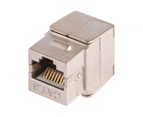 Модуль Keystone NIKOMAX категория 6, RJ45/8P8C, металлик NMC-KJSE2-ET-MT 