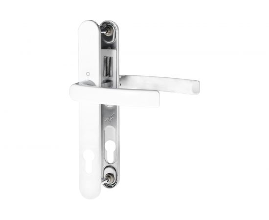 Профильный гарнитур HOPPE 1540/2246 Liege PZ92 RAL9016 белый цвет, Schnellstift, 57-62 мм 65592 