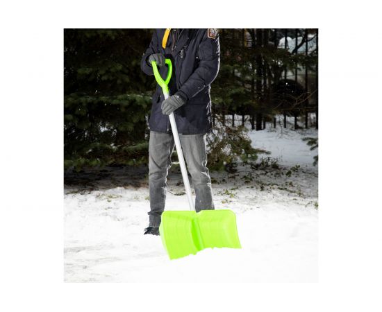 Полипропиленовая лопата 540 х 340 мм с черенком СИБРТЕХ PROFI Россия 61493 – изображение 11