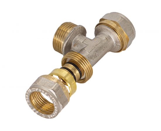 Тройник СТМ наружняя резьба, 16х1/2х16 CTM01612 – изображение 3