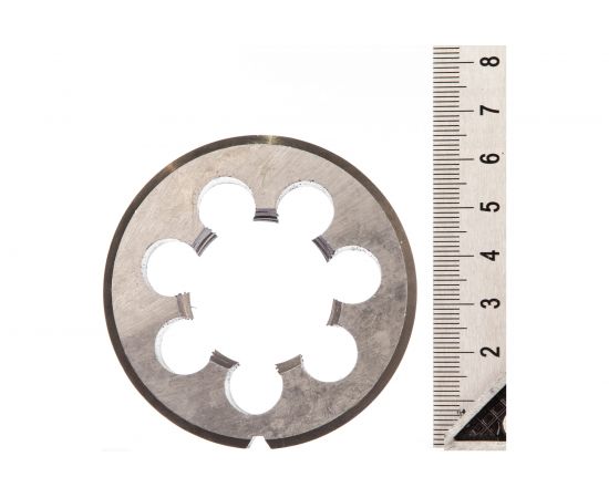 Плашка, трубная цилиндрическая G 1 дюйм 9ХС ТМ Туламаш 57991 – изображение 3