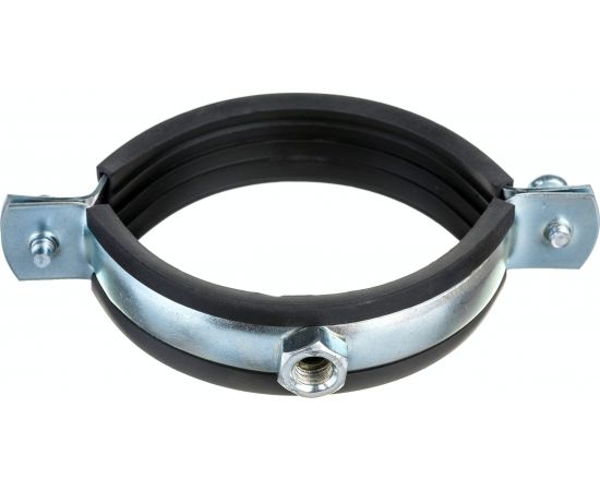 Металлорезиновый хомут с дюбелем и шурупом СТМ 2-1/2 75-80 мм CHSR0212 – изображение 3