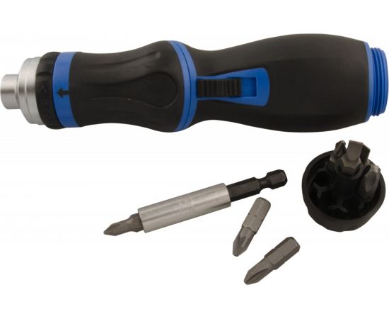 Отвертка со сменными вставками битами, 9 в 1 KING TONY 32809MR – изображение 3