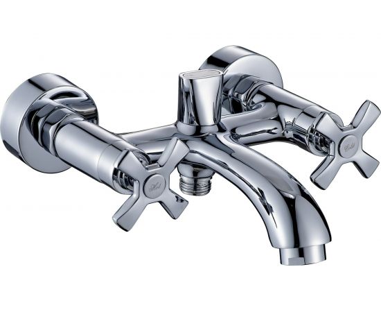 Комплект смесителей с душевым гарнитуром, хром Orange Kristi M33-311cr – изображение 3