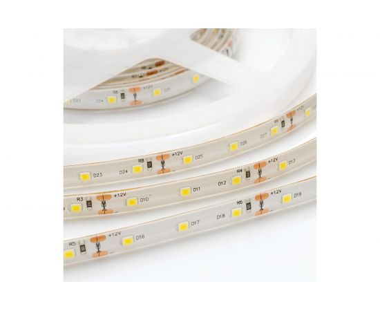 Светодиодная лента Apeyron 12В, 4,8Вт/м, smd3528, 60д/м, IP65, 280Лм/м, ширина подложки 8мм, 5м/147 – изображение 3