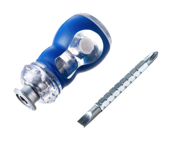 Комбинированная отвертка TUNDRA 3 в 1, 60 мм, 2К рукоятка 2276020 – изображение 4