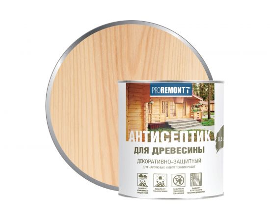 Антисептик Proremontt деревозащитное средство бесцветный 0,8 л Лк-00004606 – изображение 4