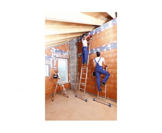 Шарнирная комбинированная лестница KRAUSE STABILO 2x3+2x6 133922 – изображение 4