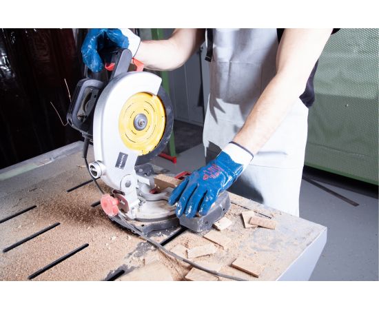 Защитные перчатки с нитриловым покрытием JetaSafety JN069-XL – изображение 8