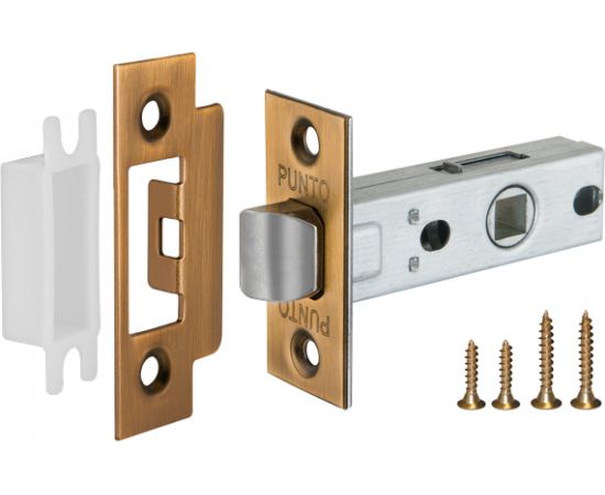 Врезная защелка PUNTO L45-8 CF кофе 36931 