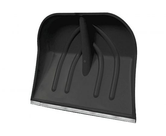 Снегоуборочная пластиковая лопата РемоКолор с планкой, без черенка, 410x460мм, 69-0-441 