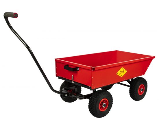 Ручная четырехколесная тележка-самосвал с кузовом DDE 200 908-092 
