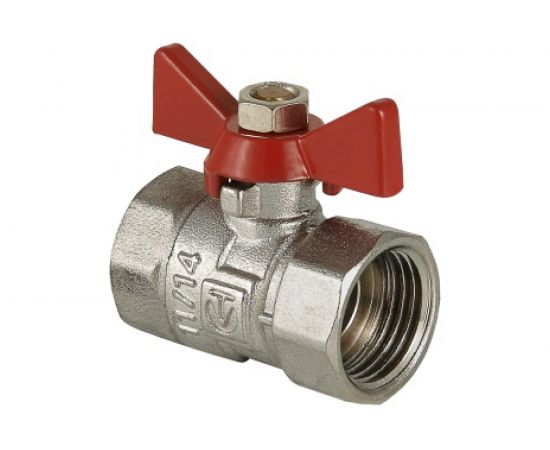 Шаровой кран, рукоятка бабочка 3/4 вн.-вн. Valtec COMPACT VT.092.N.05 