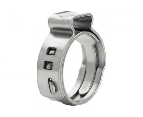 Ушковый хомут OETIKER 11,5-14мм, ширина 7мм, нерж. сталь Швейцария 16700012 