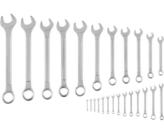 Набор комбинированных ключей Top Tools 6-32 мм, 25 шт. 35D370 