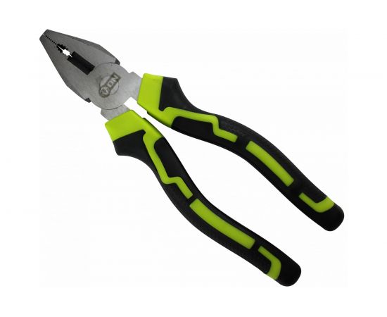 Пассатижи ON 160 мм, шлифованные, двухкомпонентная рукоятка 08-01-160 