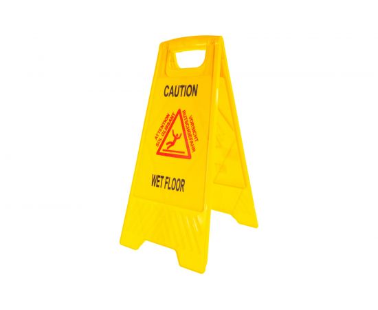 Табличка "Осторожно! Мокрый пол!" Uctem-Plas KZ100 