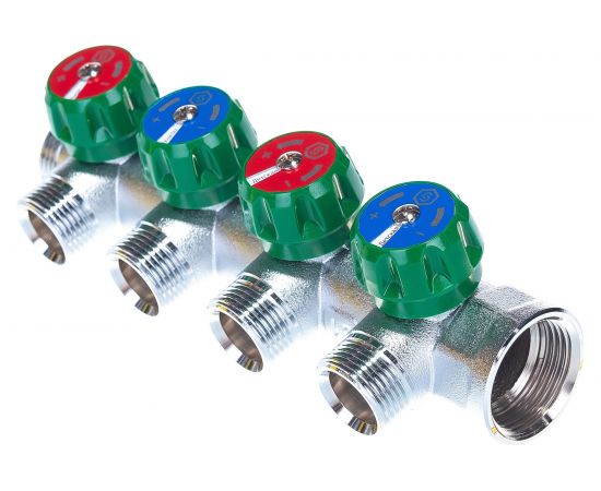 Регулирующий коллектор STOUT 1, 4 отвода 3/4 ЕК SMB-6850-013404 RG008UJF5BAVQ8 