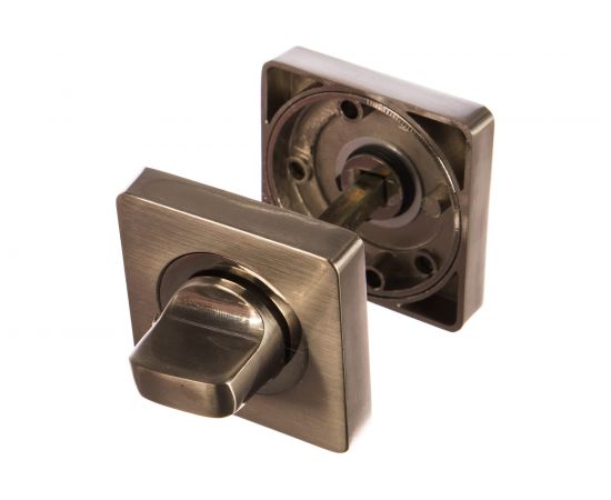 Квадратная завертка к ручкам РЕНЦ никель матовый / никель блестящий INBK 02 SN/NP – изображение 2