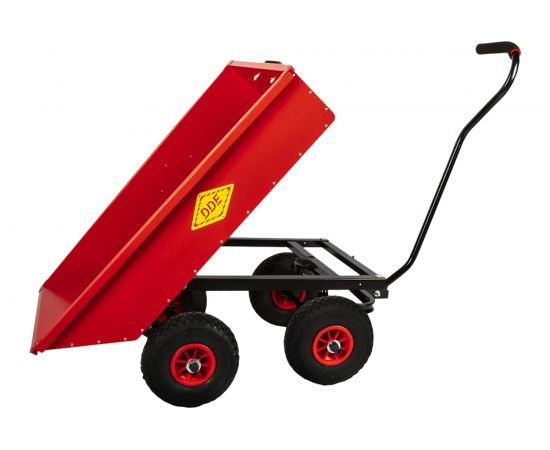 Ручная четырехколесная тележка-самосвал с кузовом DDE 200 908-092 – изображение 2