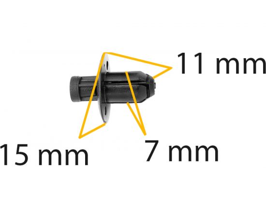 Автокрепеж для Lexus/Toyota 10 шт 861552H100 КрепАвто 0321 – изображение 2