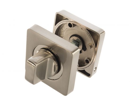 Квадратная завертка к ручкам РЕНЦ никель матовый / никель блестящий INBK 02 SN/NP – изображение 3