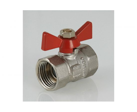 Шаровой кран, рукоятка бабочка 3/4 вн.-вн. Valtec COMPACT VT.092.N.05 – изображение 3
