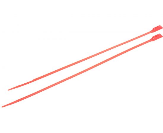 Разъемные стяжки с горизонтальным замком FORTISFLEX КСГ 8х400 красные 74247 – изображение 3