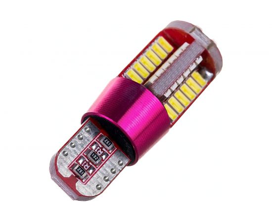 Автолампа диод T10 W5W 57 SMD диодов 1-контурная без цоколя белая SKYWAY S08201245 – изображение 3