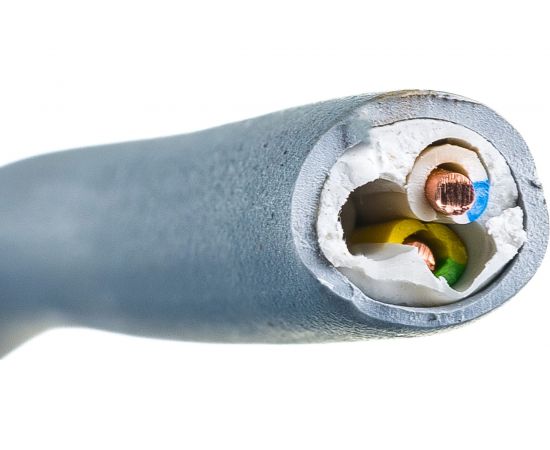 Кабель NYM-J ГОСТок 3х1.5 серый 5м ГТ1310 – изображение 4