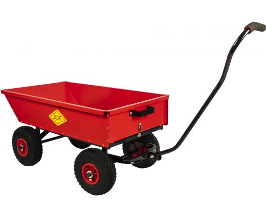 Ручная четырехколесная тележка-самосвал с кузовом DDE 200 908-092 – изображение 5