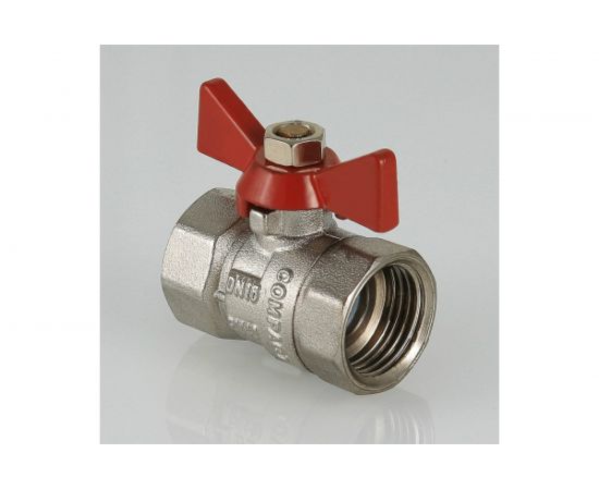 Шаровой кран, рукоятка бабочка 3/4 вн.-вн. Valtec COMPACT VT.092.N.05 – изображение 5