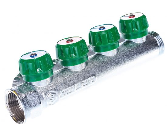 Регулирующий коллектор STOUT 1, 4 отвода 3/4 ЕК SMB-6850-013404 RG008UJF5BAVQ8 – изображение 5