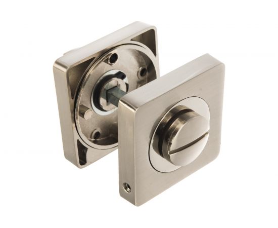 Квадратная завертка к ручкам РЕНЦ никель матовый / никель блестящий INBK 02 SN/NP – изображение 5