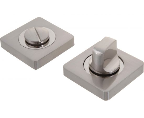 Квадратная завертка к ручкам РЕНЦ никель матовый / никель блестящий INBK 02 SN/NP – изображение 8