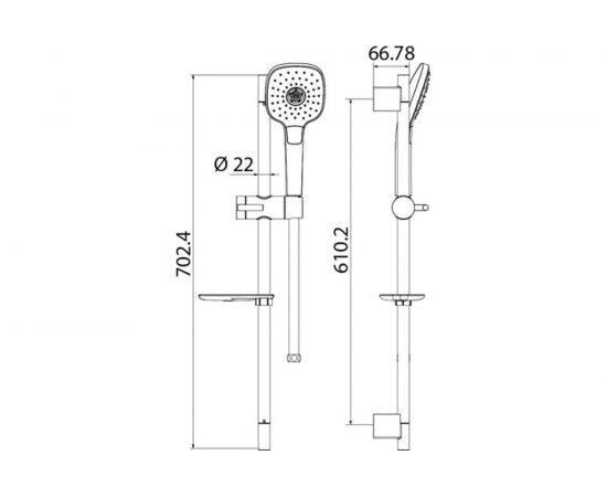 Душевой гарнитур IDDIS Sena SEN3F70i16 – изображение 9
