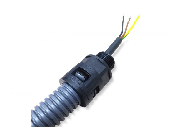 Муфта для гофрированных труб Weyer WQG M20B/AD21.2 коннектор прямой нар. M20x1.5 WE0204000 – изображение 9