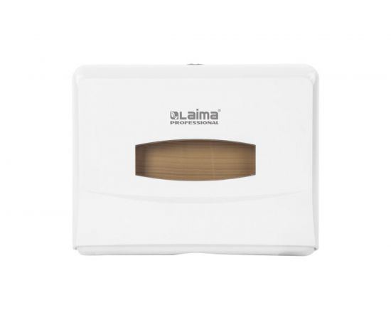 Диспенсер для полотенец ЛАЙМА PROFESSIONAL Система H2, Interfold, малый, белый, ABS-пластик 606678 – изображение 2