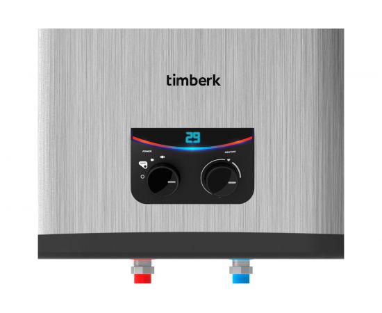 Накопительный электрический водонагреватель Timberk IR, нерж., 50л SWH FSM7 50 V – изображение 3