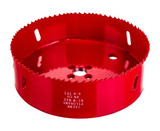 Коронка биметаллическая М42 Cobalt 8% 142 мм Pilorama 570142 – изображение 3