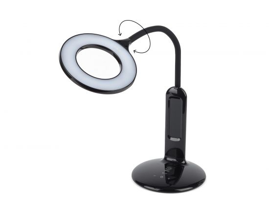 Настольный светильник ЭРА NLED-476-10W-BK черный Б0038592 – изображение 4