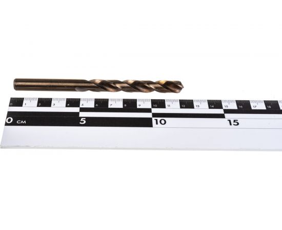 Сверло по металлу кобальтовое HSS-Со (9.5х81х125 мм) REDVERG 6621084 – изображение 4