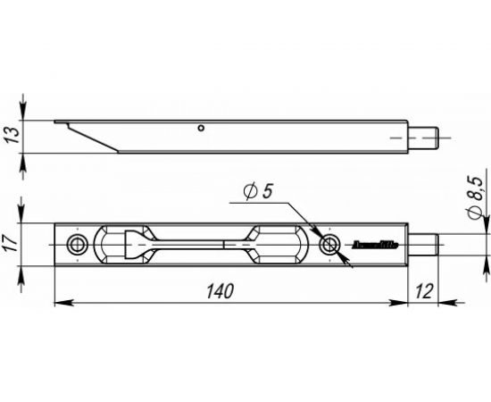 Торцевой упор ARMADILLO FB 5-1/2 CP 17320 – изображение 5