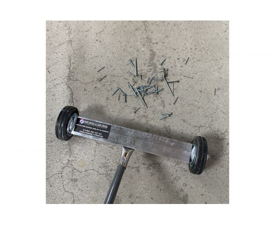 Магнитный сборщик на колесах 330 мм Проф-магнит Подборщик330-С100 – изображение 6