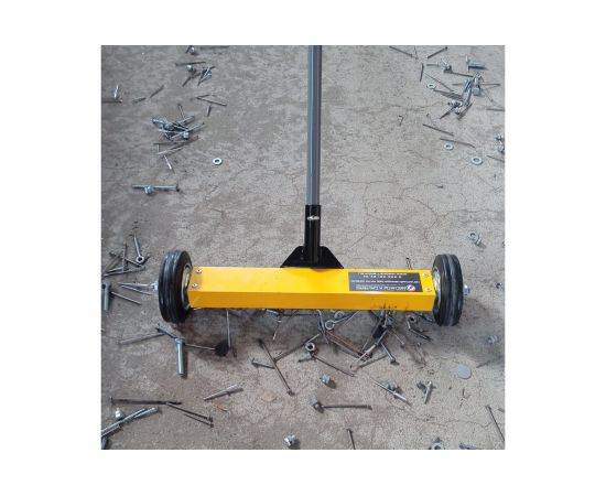 Магнитный сборщик на колесах 330 мм Проф-магнит Подборщик330-С100 – изображение 8